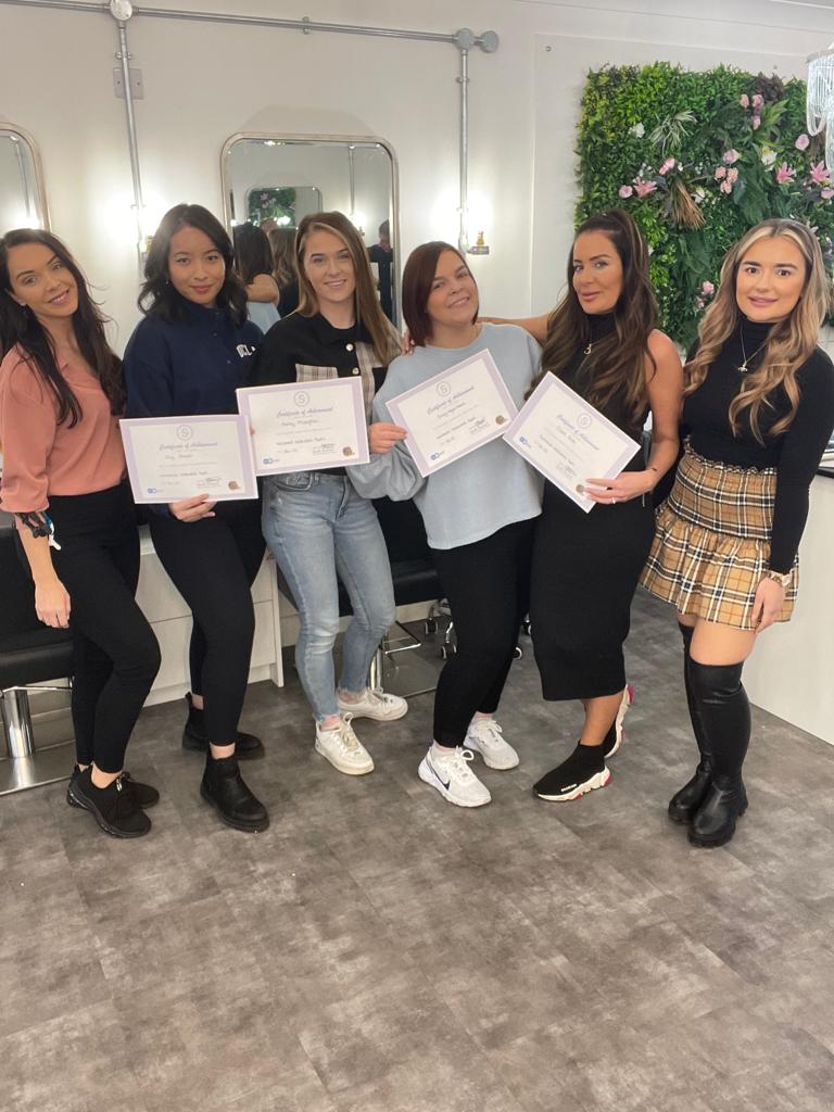 Hair Extension training course in manchester